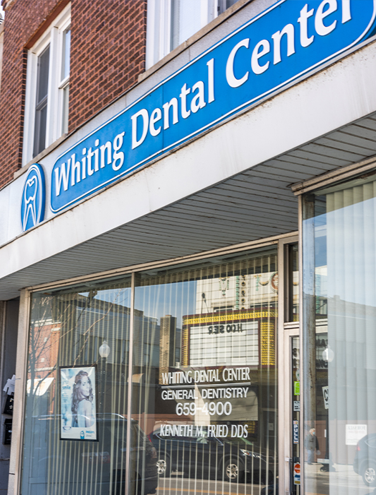 Exterior view of dental office in Whiting Indiana