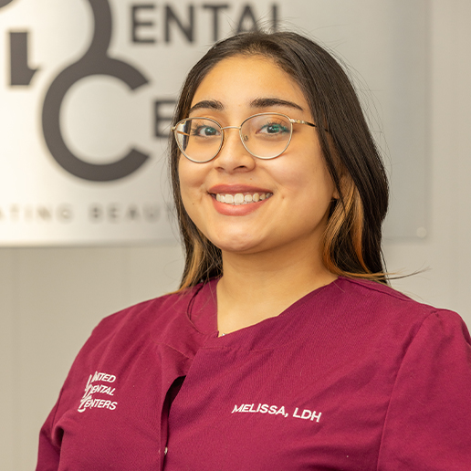 Dental hygienist Melissa